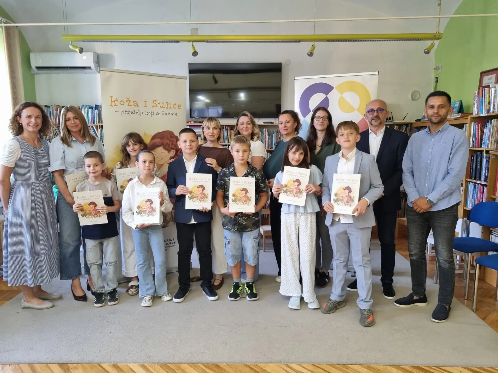 U Županji predstavljene slikovnica i predstava "Koža i Sunce - prijatelji koji se čuvaju"